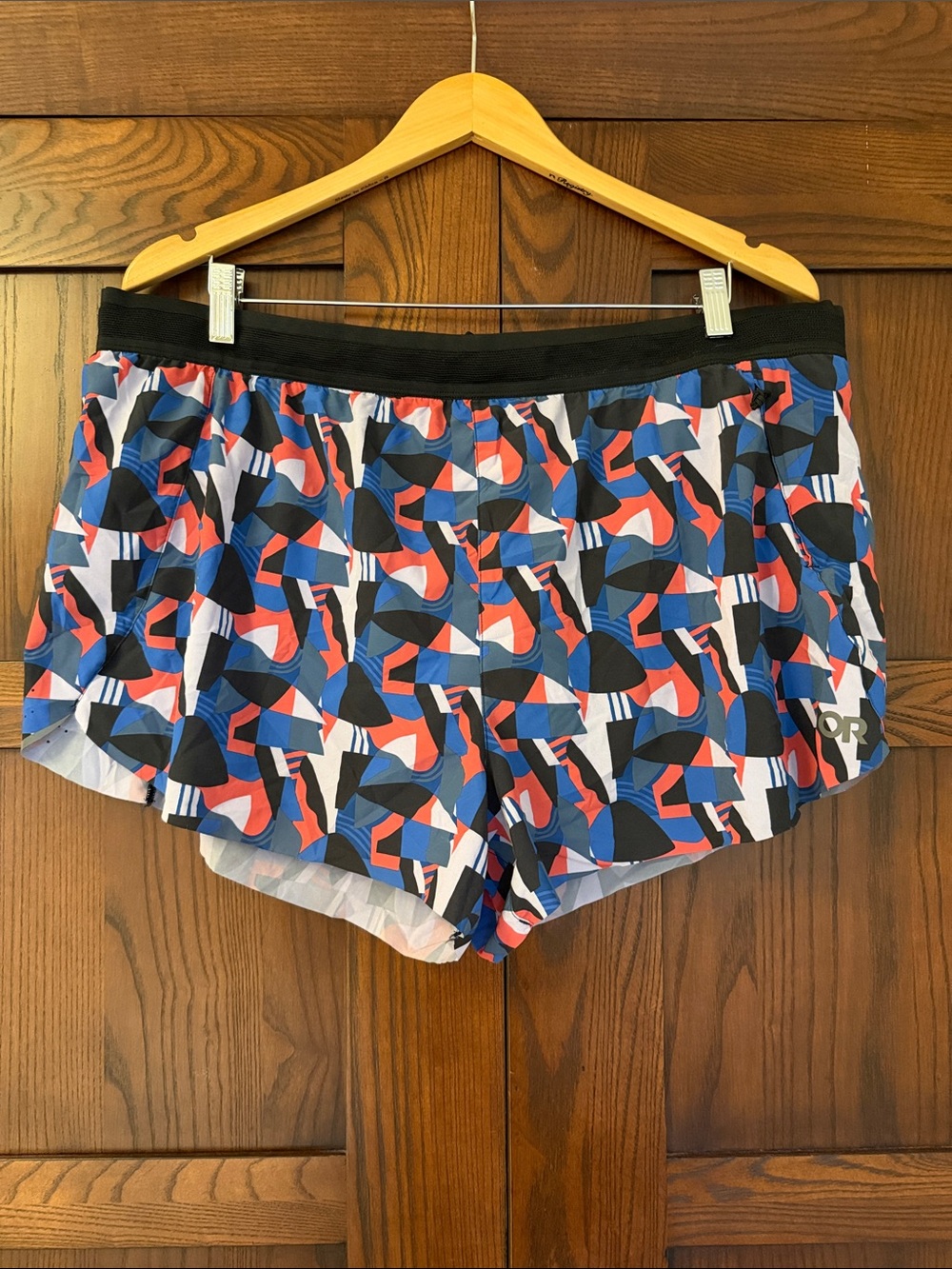 Outdoor Research Swift Lite Printed Shorts in Ultra Geo Size XXL